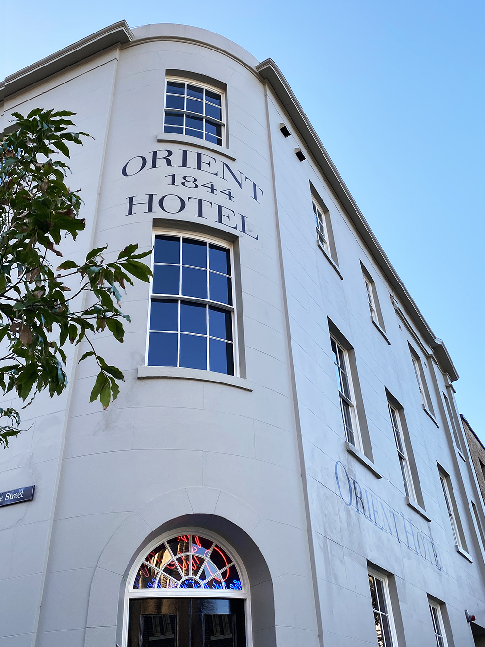 Orient Hotel exterior at 89 George Street in The Rocks